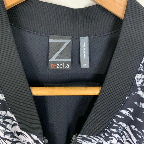 ♦️ZELLA Black White Zipper Jacket 🦩 - Picture 2 of 12